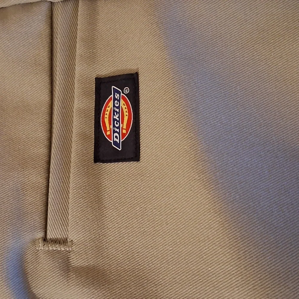 Dickies Khaki Straight Leg Work Pants 44× 32 New Tags 0154 - Picture 3 of 6